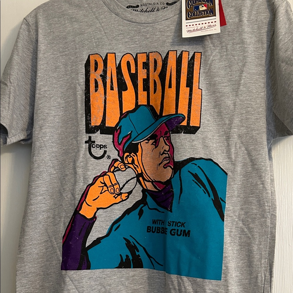 Mitchell and Ness Cooperstown Collection tee.  Unisex